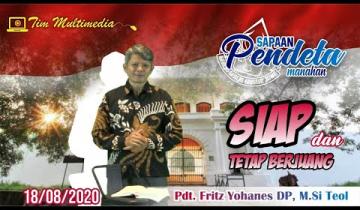 Embedded thumbnail for Sapaan Pendeta tgl. 18 Agustus 2020